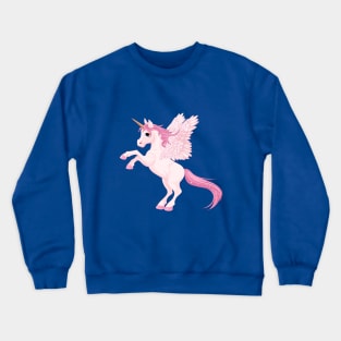 Cute Pink Unicorn Crewneck Sweatshirt